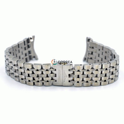 Браслет для годинника Longines Elegant Collection білий BLO-004 - 6