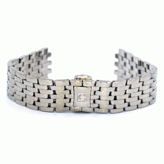 Браслет для часов Omega белый BOM-005