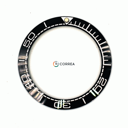 Керамический безель для часов Omega Seamaster Planet Ocean 600m Co-Axial Master Chronometer Chronograph 46 мм черный KBO-004 - 5