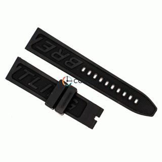 Ремінець для годинника Breitling Exospace чорний RKB-004l