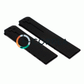 Каучуковий ремінець для годинника Tissot Т-Touch T33 чорний RKT-002 - 3