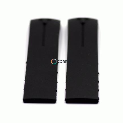 Каучуковий ремінець для годинника Tissot Т-Touch T013 T047 чорний RКT-003 - 9