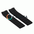 Каучуковий ремінець для годинника Tissot Т-Touch T013 T047 чорний RКT-003 - 3