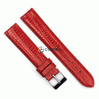 Ремінець з телячої шкіри Bandco червоний HB1-52950 (RBC-051)