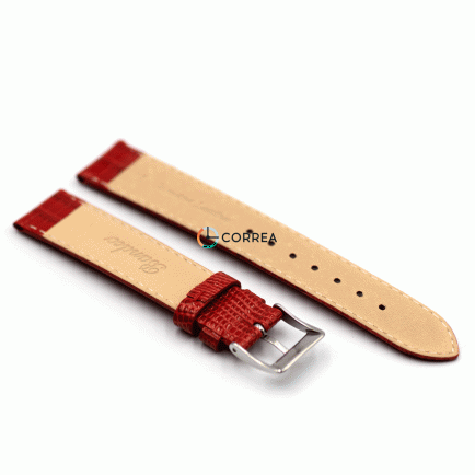 Ремінець з телячої шкіри Bandco червоний HB1-52950 (RBC-051) - 9