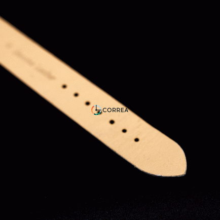 Ремінець суцільний шкіряний Bandco білий RBSW-003 - 8