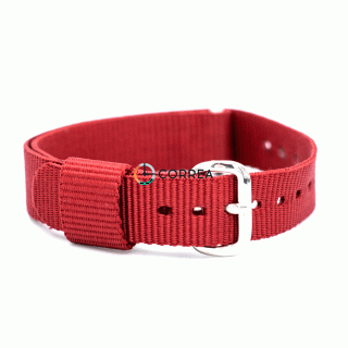 Ремешок нейлоновый Daniel Wellington красный RDW-002