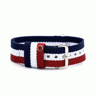 Ремешок нейлоновый Daniel Wellington трехцветный RDW-002