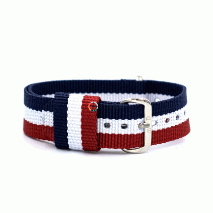 Ремешок нейлоновый Daniel Wellington трехцветный RDW-002 - 6