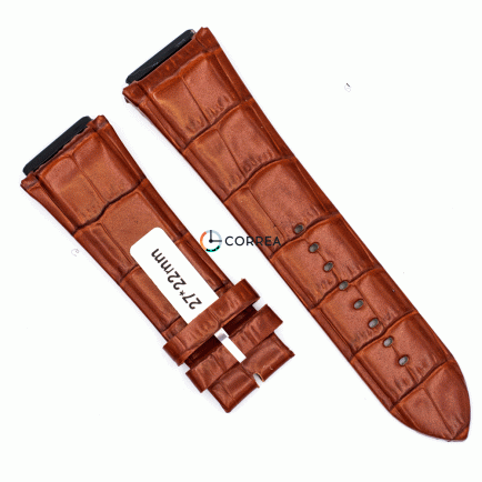 Ремешок кожаный Guess W0040  светло-коричневый RG-001 - 6