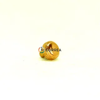 Заводная головка стальная золото GS-044-23g