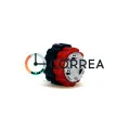 Заводная головка Richard Mille белая с красно-черным GSRM-004 - 1