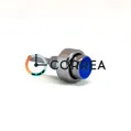 Кнопка хронографа цилиндрическая белая FKH-032w - 1