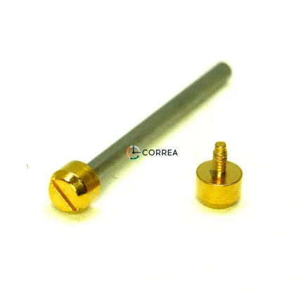 Штифт з гвинтами для ремінця Invicta золото FSPM-039 - 6