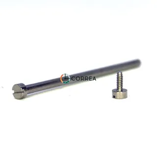 Штифт с винтами для ремешка Enzo Mechana белый FSPM-041
