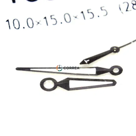 Стрілки для годинника Tissot T060 (Eta 2824) срібло FOB-044 - 6