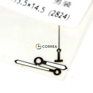 Стрілки для годинника Tissot T049 (Eta 2824) срібло FOB-045