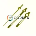 Стрелки для механизмов Miyota 2035 золото FOB-053 - 1