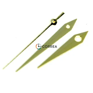 Стрелки для механизмов Miyota 2035 золото FOB-054