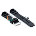 Каучуковый ремешок для часов Casio G-Shock DW-5600 G-5600 черный RKCA-020 - 2