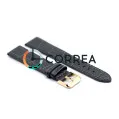 Ремешок для спортивных часов из кожи серый Romiks RRC-002 - 5