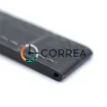Ремешок для спортивных часов из кожи серый Romiks RRC-002 - 2