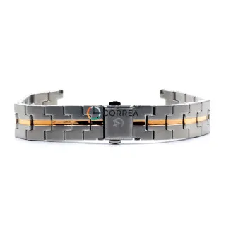 Браслет для часов Alexandre Christie комбинированный BAС-001