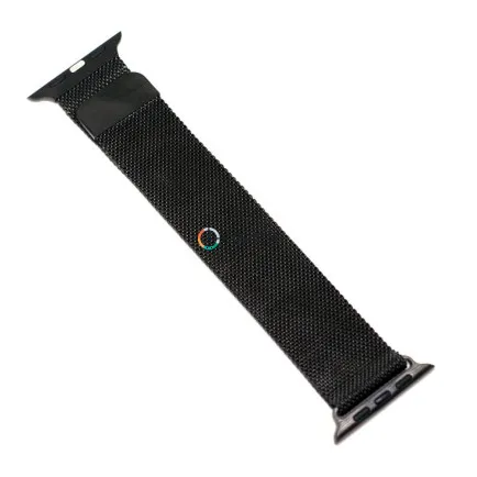 Браслет для Apple Watch миланское плетение черный BIW-001 - 7