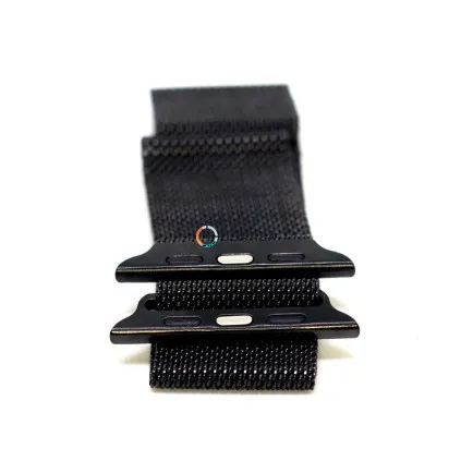 Браслет для Apple Watch миланское плетение черный BIW-001 - 9