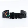 Браслет для годинника штампований чорний BK-031 - 1