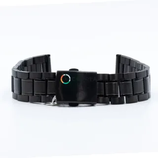 Браслет для годинника штампований чорний BK-031