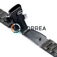Браслет для годинника штампований чорний BK-031 - 3