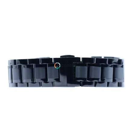 Браслет для часов литой черный BL-024b - 7