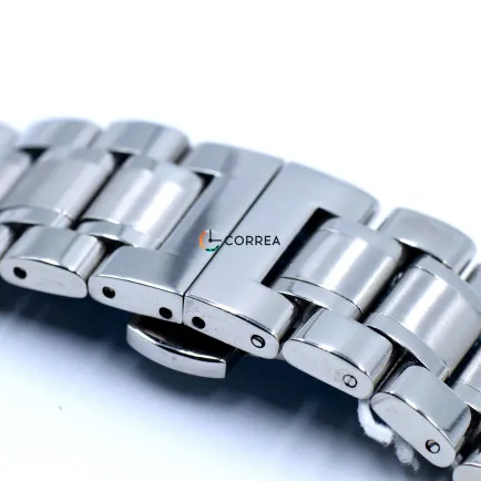 Браслет для часов литой  белый BL-024w - 9
