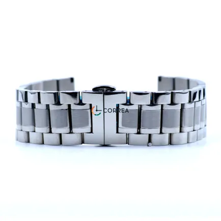 Браслет для часов литой  белый BL-024w - 7