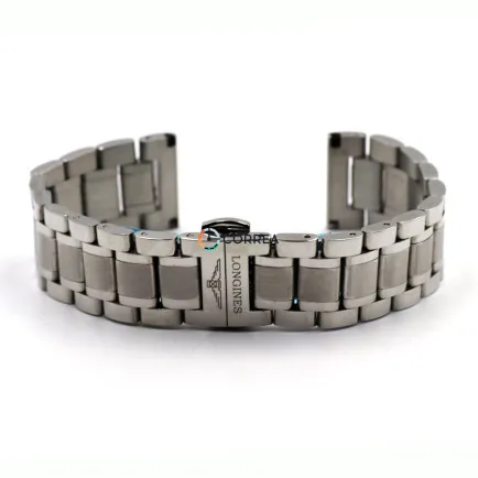 Браслет для годинника Longines Master Collection білий BLO-005 - 7