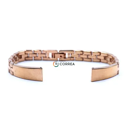 Браслет для жіночого годинника RM 8172 Romanson червоне золото BR-019 - 9