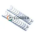 Браслет для мужских часов RM 2157 Romanson комбинированный BR-066 - 2