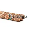Браслет для мужских часов Romanson TM9186MRG красное золото BR-074r - 5