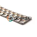 Браслет для мужских часов Romanson TM0224MXR2T комбинированный BR-075 - 2