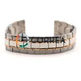 Браслет для мужских часов Romanson TM0224MXR2T комбинированный BR-075 - 1