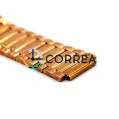 Браслет для чоловічих годинників Romanson TM0141MXRG червоне золото BR-085 - 4