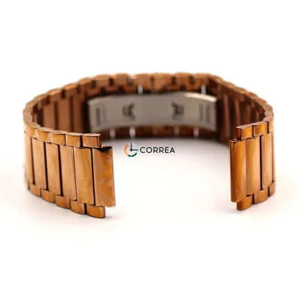 Браслет для чоловічих годинників Romanson TM0141MXRG червоне золото BR-085 - 8