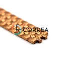 Браслет для женских часов Romanson RM8121HMRG красное золото BR-096 - 3