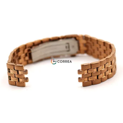 Браслет для женских часов Romanson RM8121HMRG красное золото BR-096 - 9