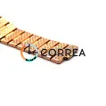 Браслет для женских часов Romanson TM9122MRG красное золото BR-097 - 3