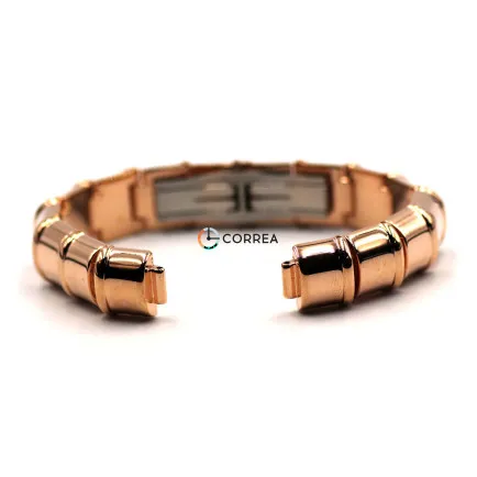 Браслет для женских часов Romanson RM0157LRG красное золото BR-098 - 7