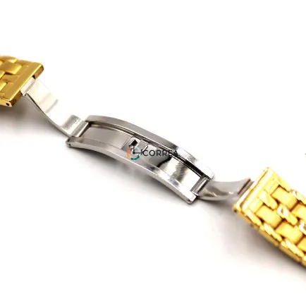 Браслет для мужских часов Romanson TM8154CMG золото BR-099g - 9