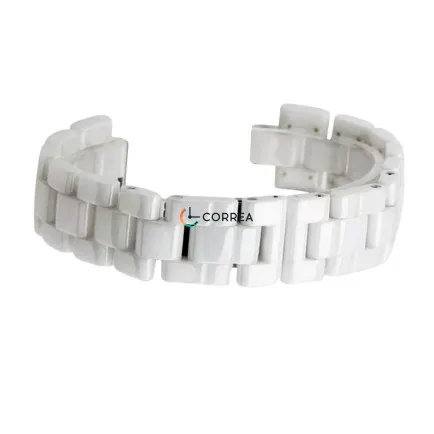 Керамический браслет для часов Chanel J12 белый BRC-001 - 8