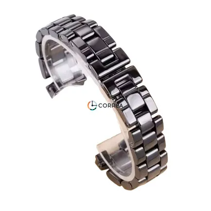 Керамический браслет для часов Chanel J12 черный BRC-002 - 13